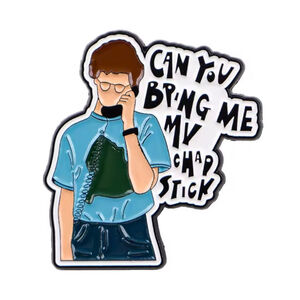 Napoleon Dynamite "Can You Bring Me My Chapstick" Cult Classic Movie Enamel Pin